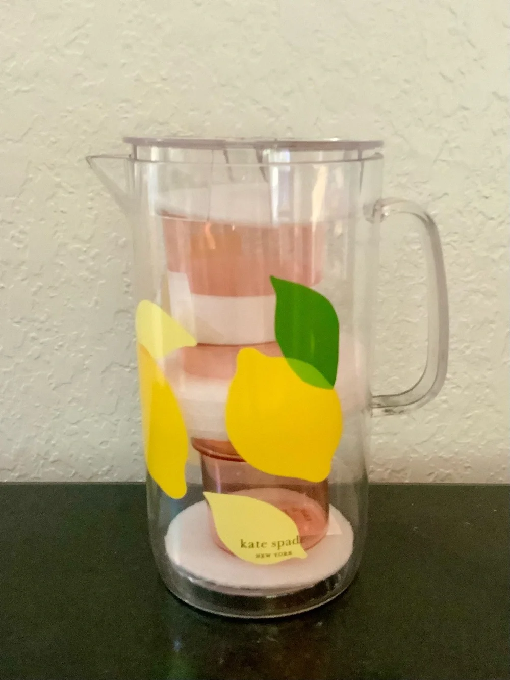 kate spade clear pitcher